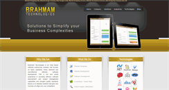 Desktop Screenshot of brahmamtech.com